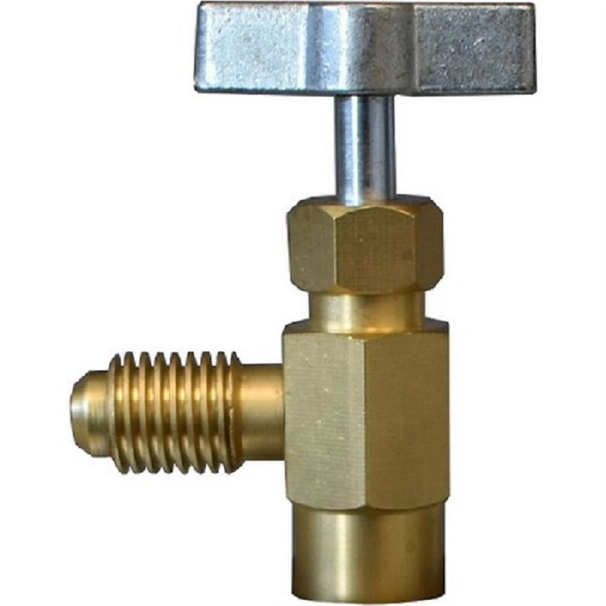 FJC R-134a Can Tap — Self-Sealing Valve, 1/2in. ACME RH Thread, Model# FJC6029